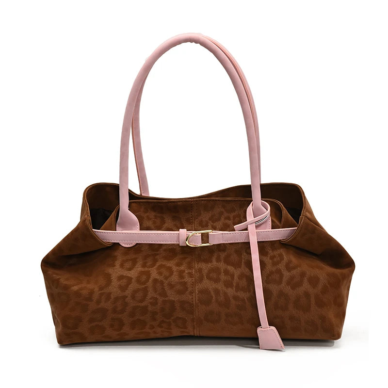 Leopard PU Shoulder Bag