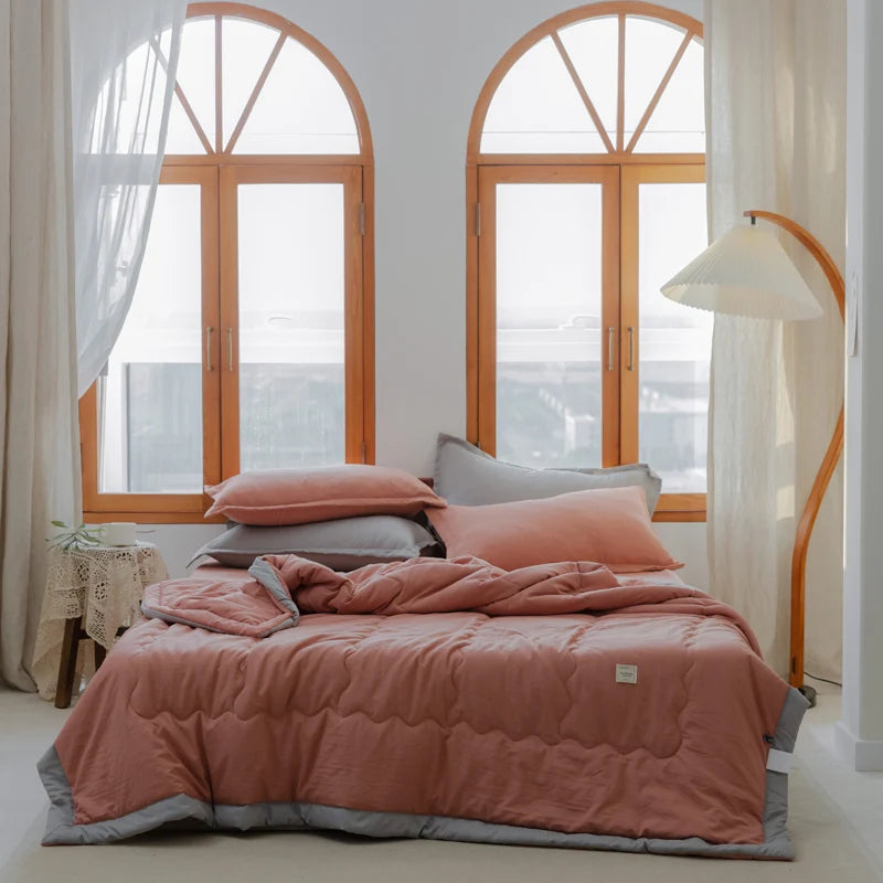 Japanese Summer Quilt – Lightweight Polyester Comforter