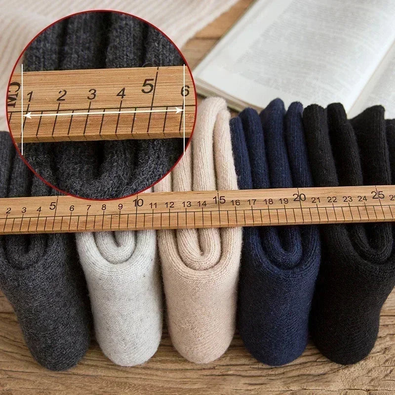 Wool Blend Thermal Socks – 3 Pairs