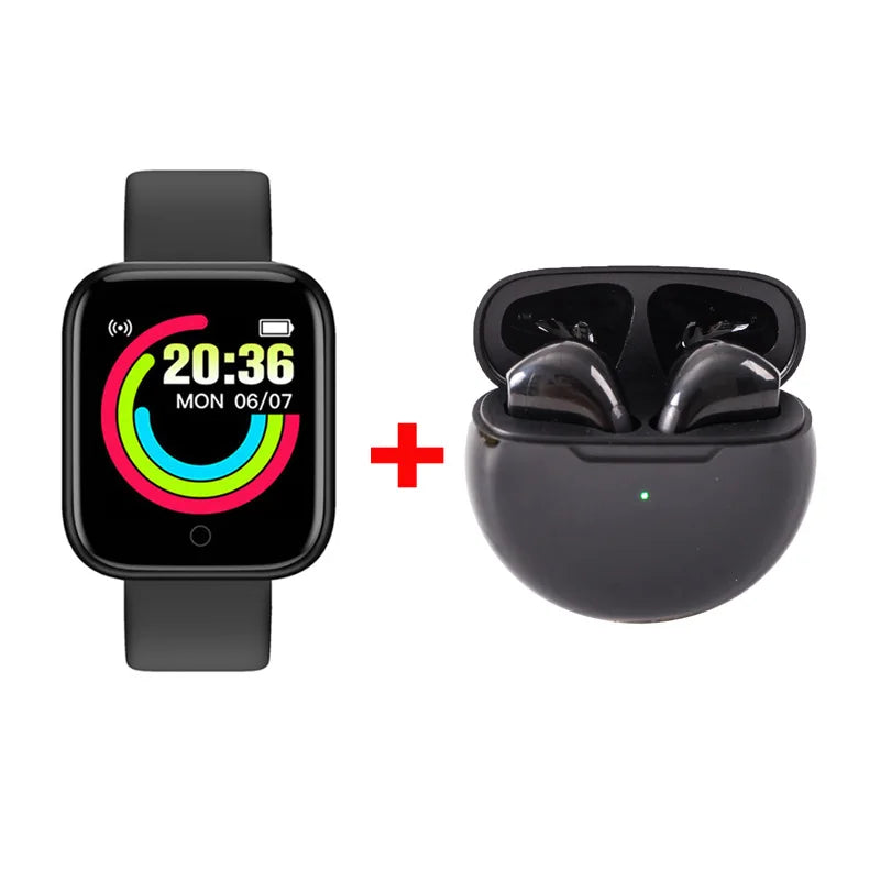 D20 Smart Watch – Fitness Tracker & Heart Rate Monitor