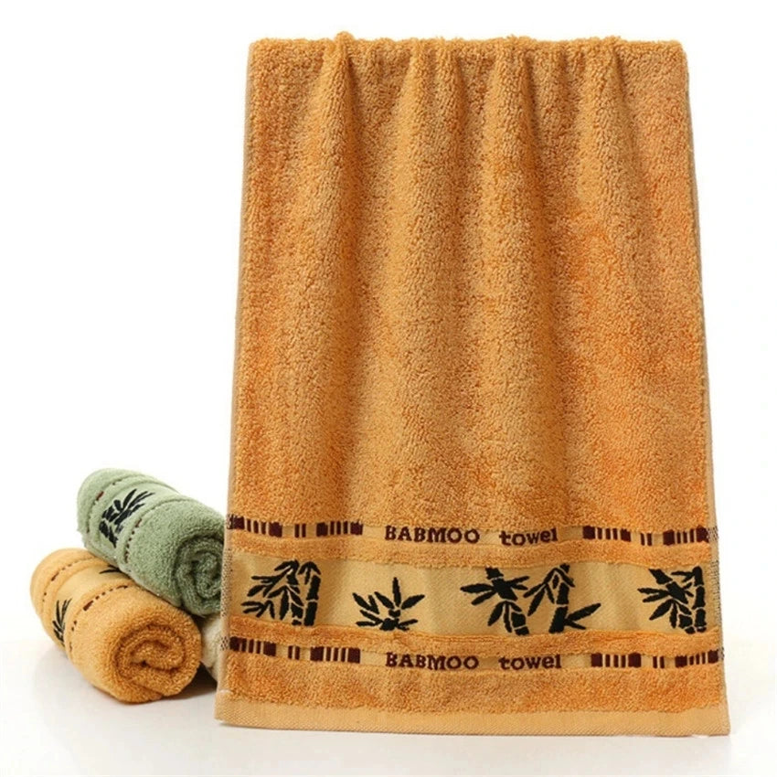 Bamboo Fiber Bath Towel Set – 4-Pack