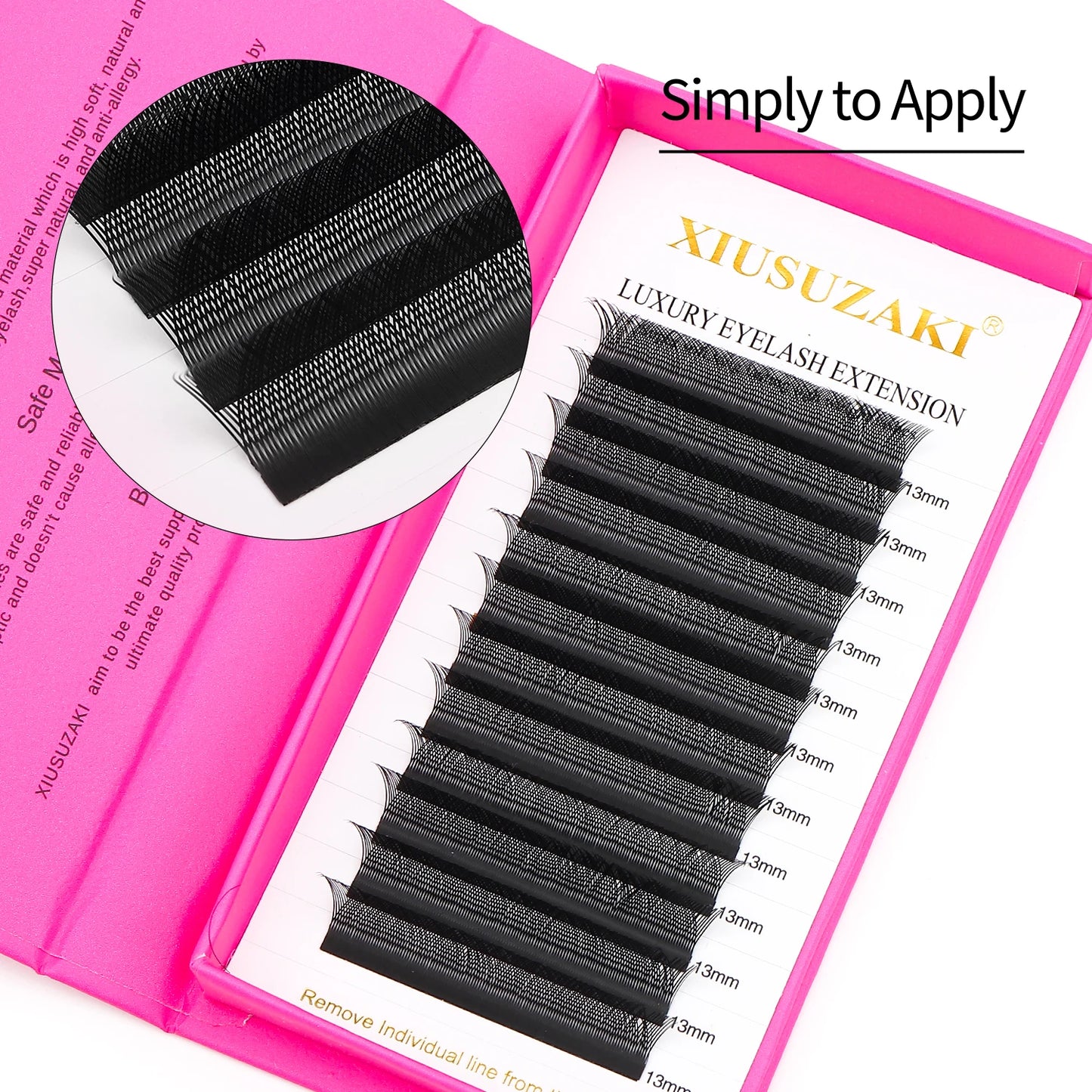 XIUSUZAKI YY Shape Eyelash Extensions