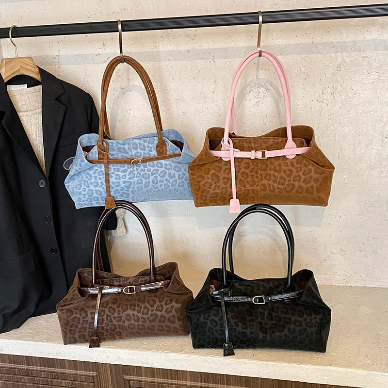 Leopard PU Shoulder Bag