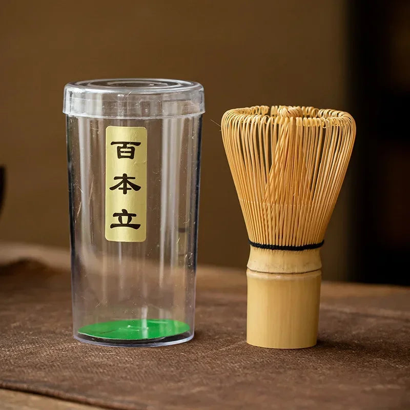 Bamboo Matcha Whisk Set – Chasen, Scoop & Spoon