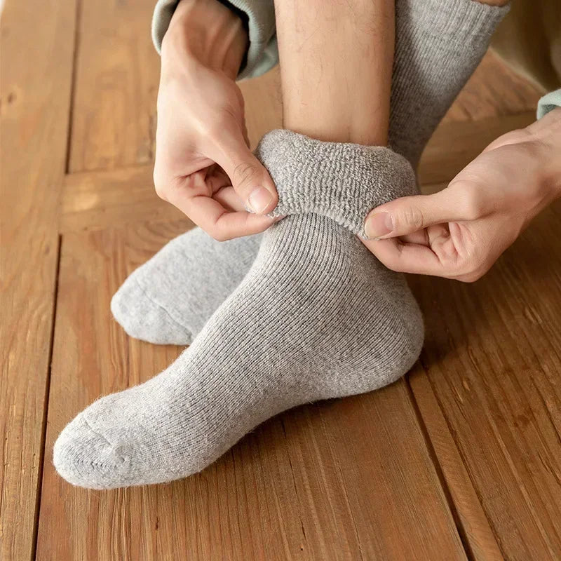 Wool Blend Thermal Socks – 3 Pairs