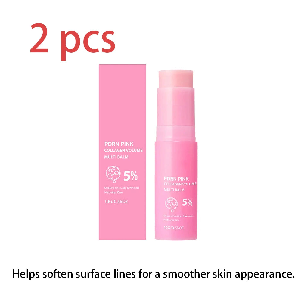 Moisturizing Balm Stick Hydrating Smoothing Nourishing Face Neck Care Silky Lightweight Portable Skincare