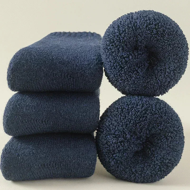 Wool Blend Thermal Socks – 3 Pairs