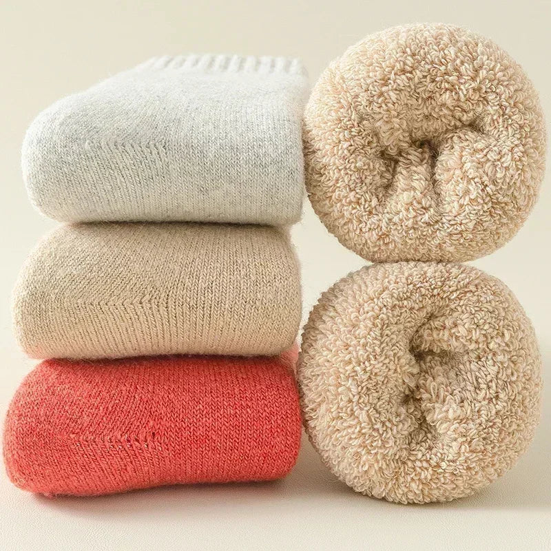Wool Blend Thermal Socks – 3 Pairs