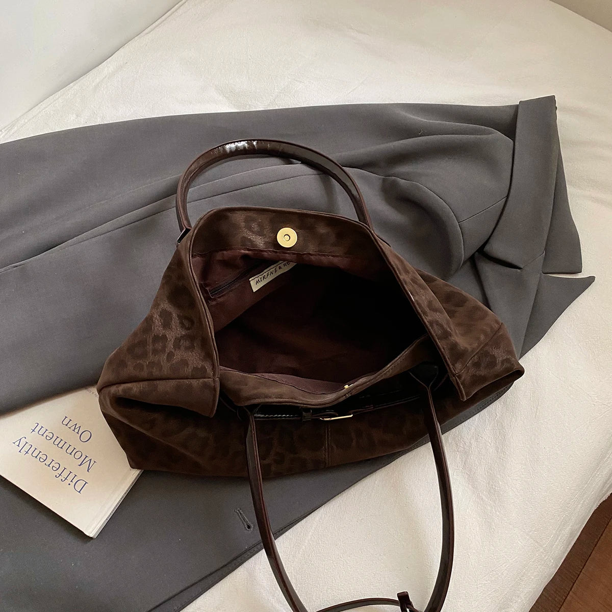 Leopard PU Shoulder Bag