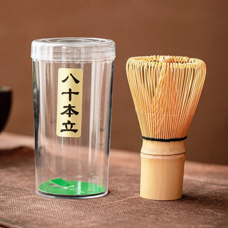 Bamboo Matcha Whisk Set – Chasen, Scoop & Spoon