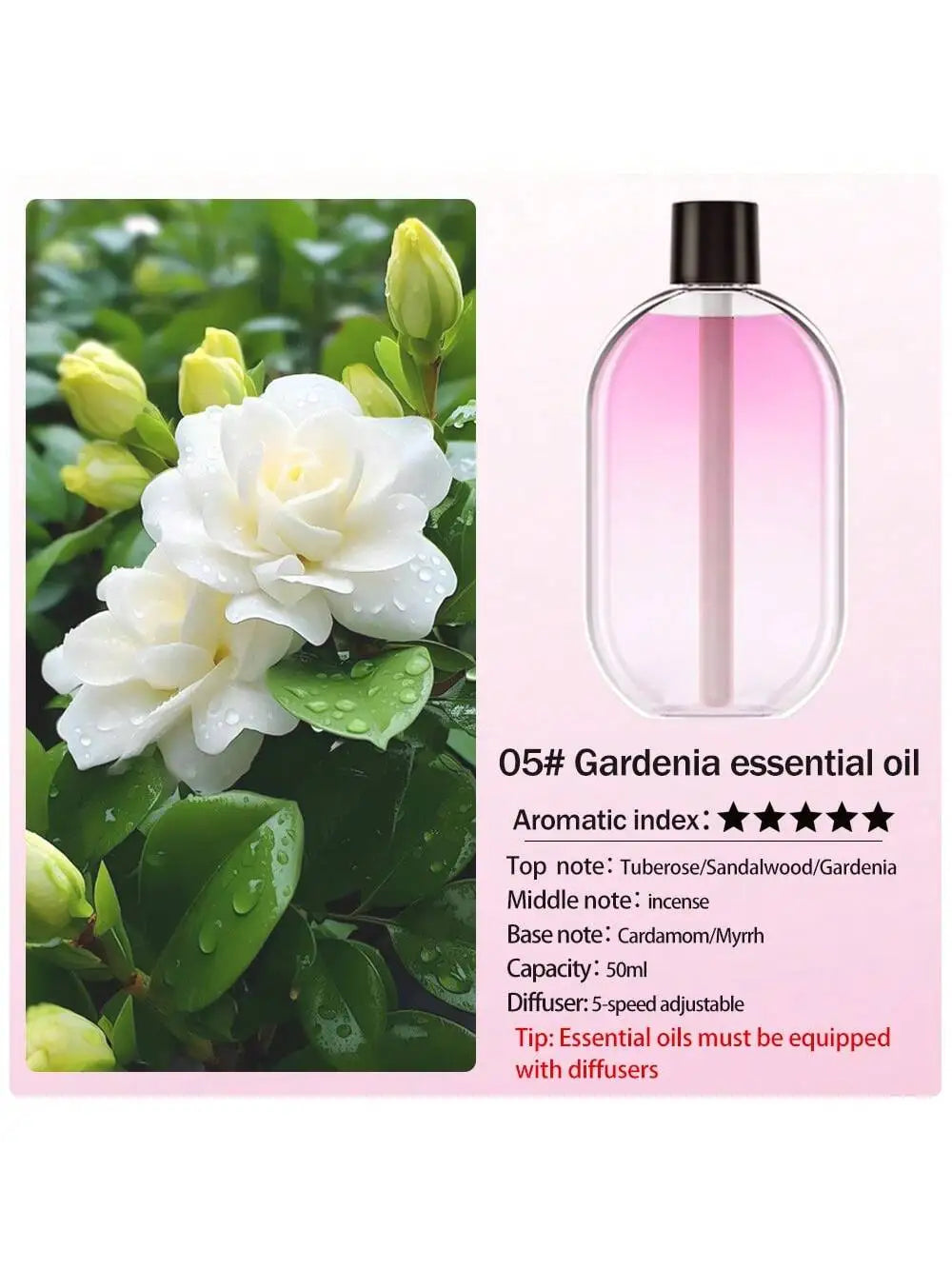 Rechargeable Portable Aromatherapy Diffuser