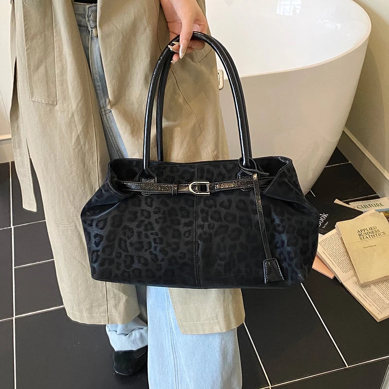 Leopard PU Shoulder Bag