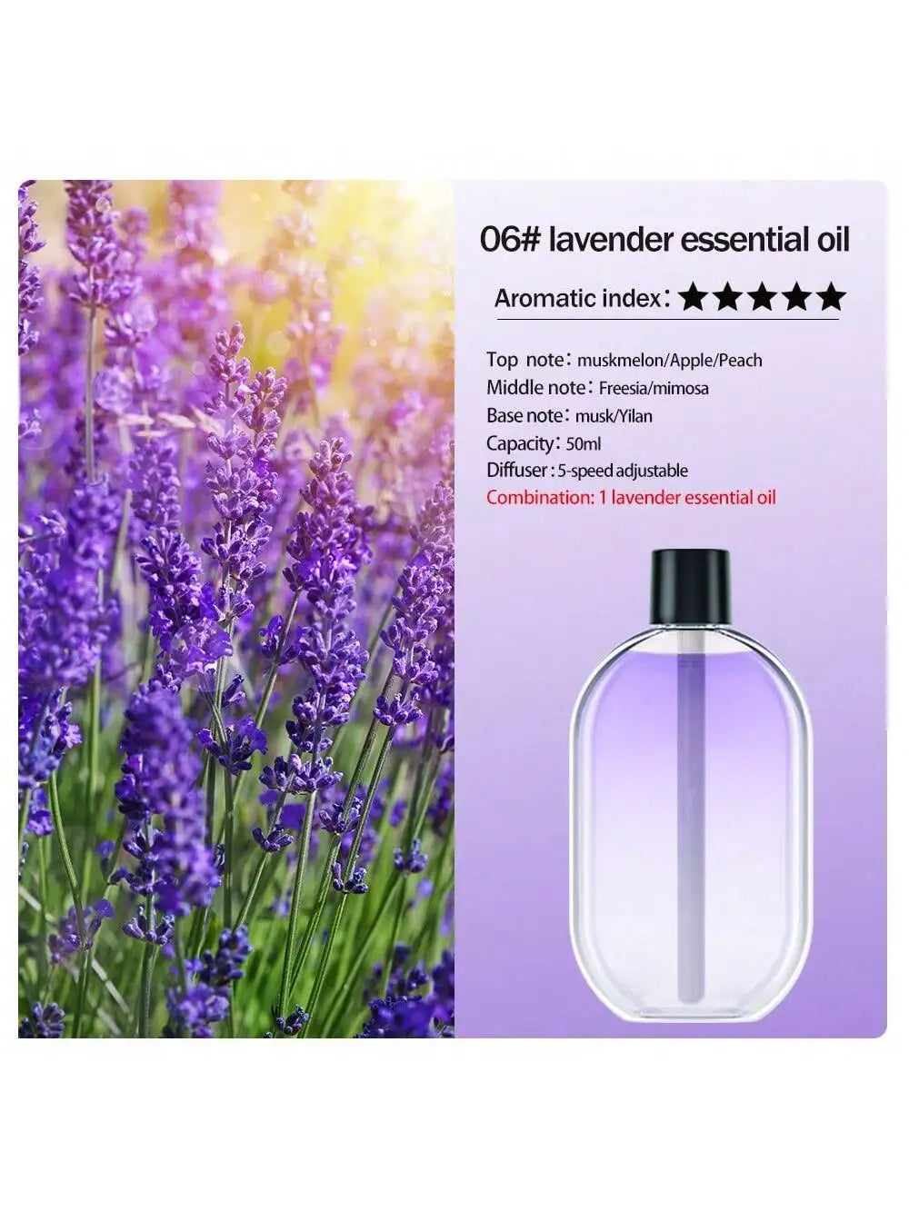 Rechargeable Portable Aromatherapy Diffuser