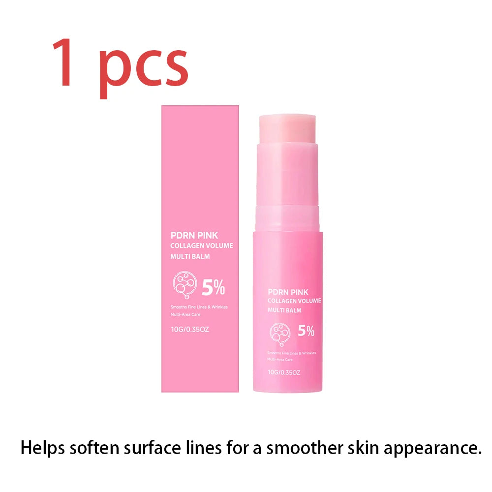 Moisturizing Balm Stick Hydrating Smoothing Nourishing Face Neck Care Silky Lightweight Portable Skincare