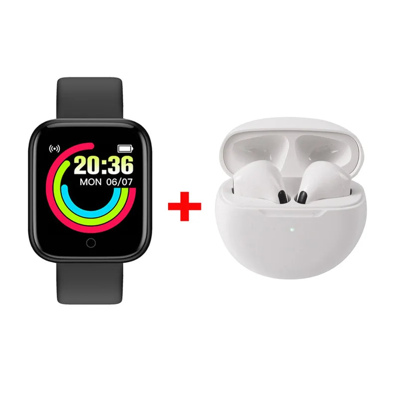 D20 Smart Watch – Fitness Tracker & Heart Rate Monitor