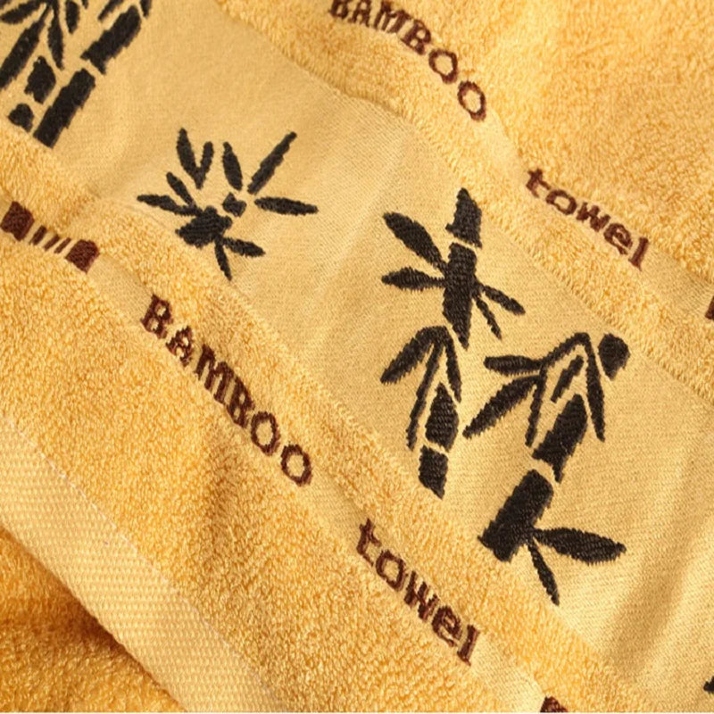 Bamboo Fiber Bath Towel Set – 4-Pack