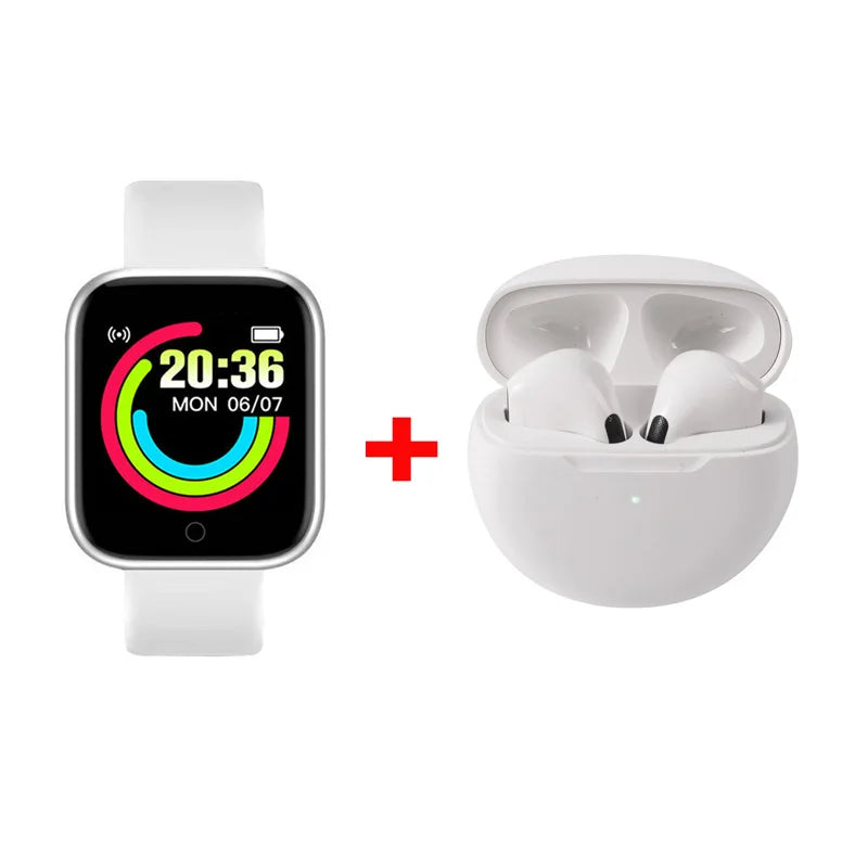 D20 Smart Watch – Fitness Tracker & Heart Rate Monitor