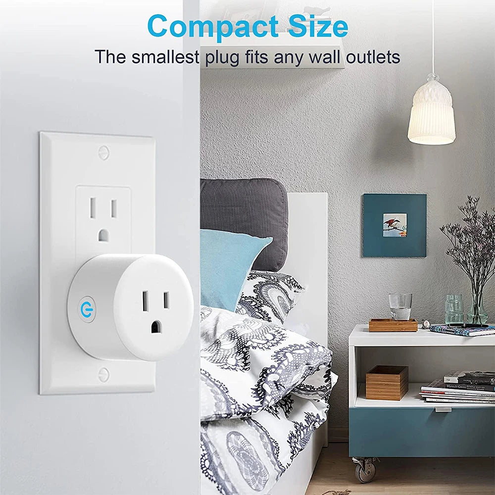 Tuya 16A Smart Plug – WiFi & Zigbee with Power Monitoring