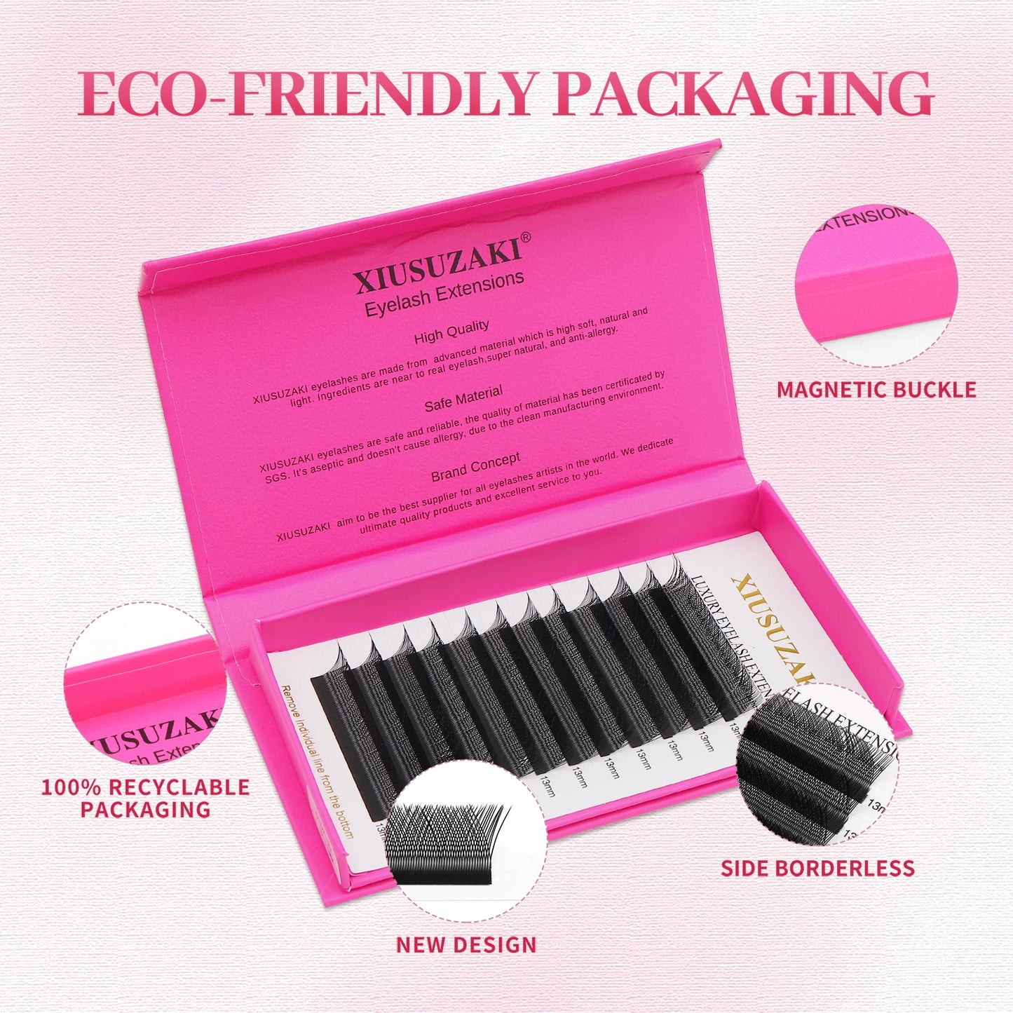 XIUSUZAKI YY Shape Eyelash Extensions
