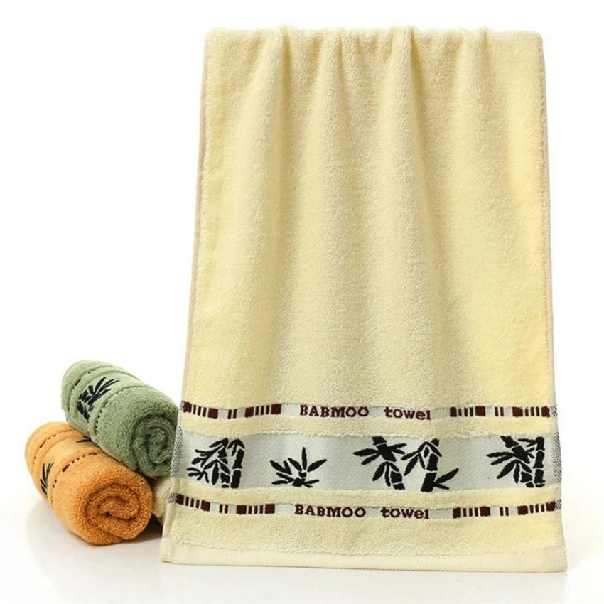 Bamboo Fiber Bath Towel Set – 4-Pack