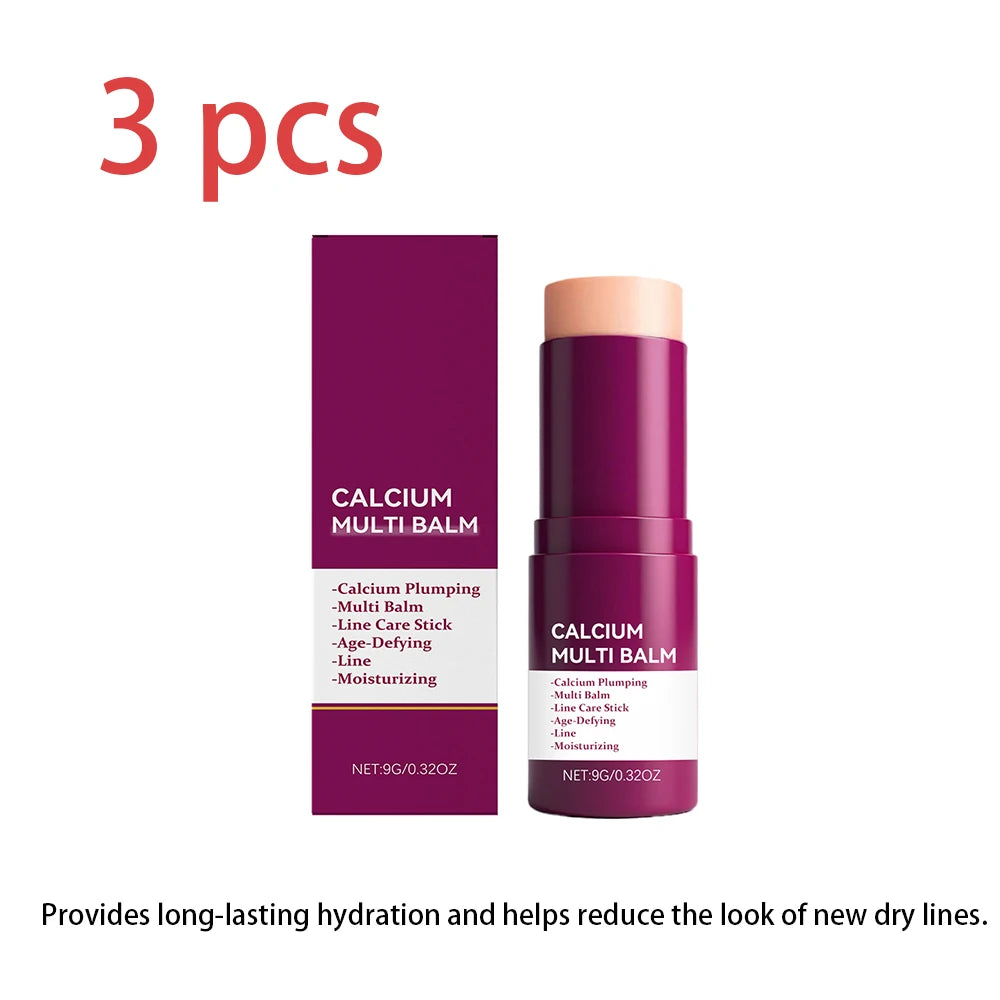 Moisturizing Balm Stick Hydrating Smoothing Nourishing Face Neck Care Silky Lightweight Portable Skincare
