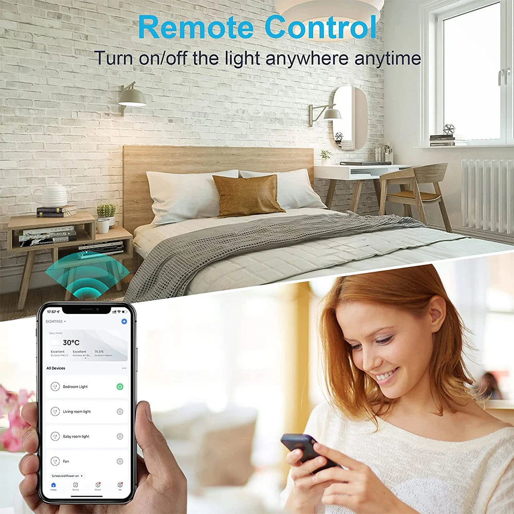 Tuya 16A Smart Plug – WiFi & Zigbee with Power Monitoring