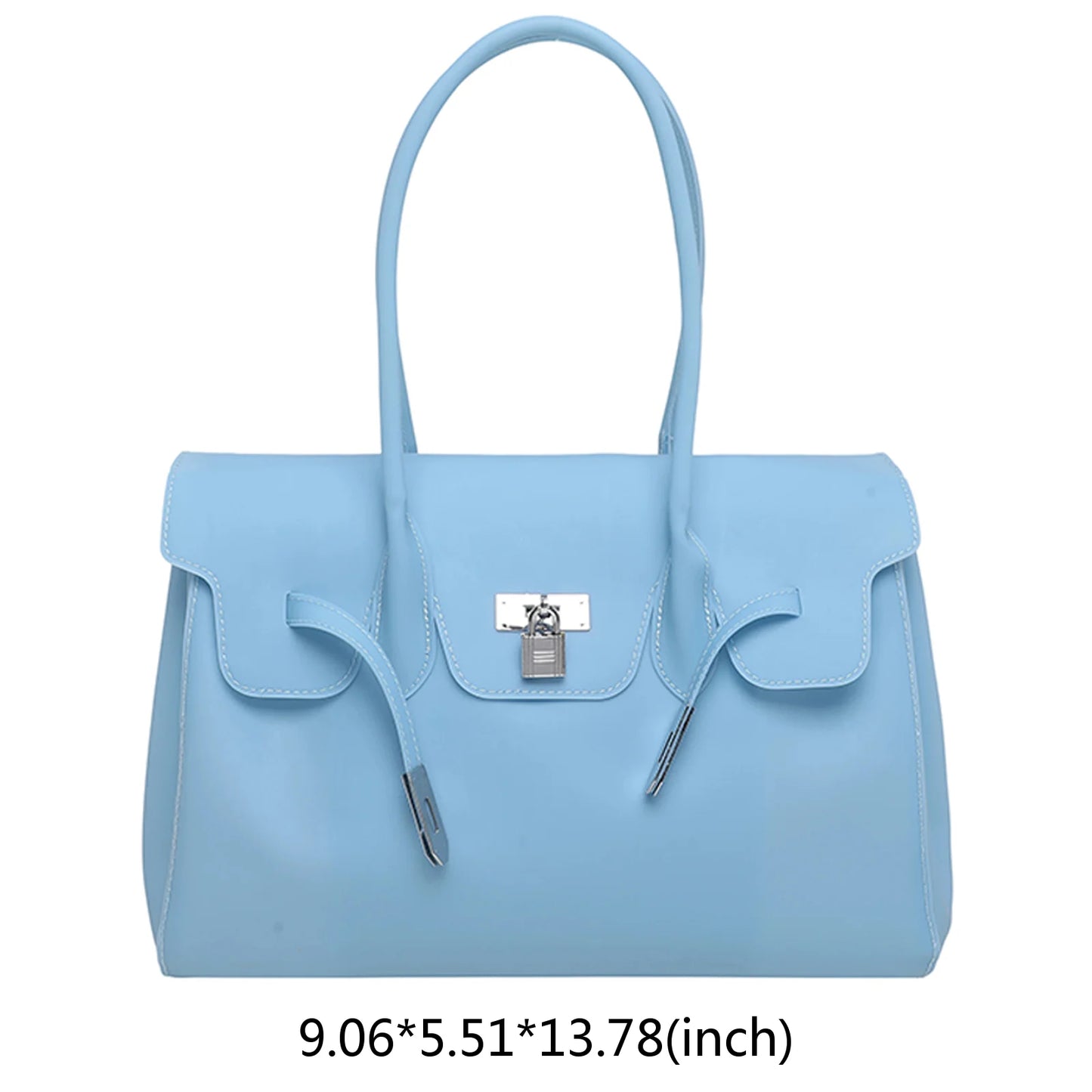 Korean PVC Waterproof Beach Shoulder Bag 2026 Summer Y2K Candy Color Jelly Bags Trendy Dopamine Fashion Tote Underarm Handbag