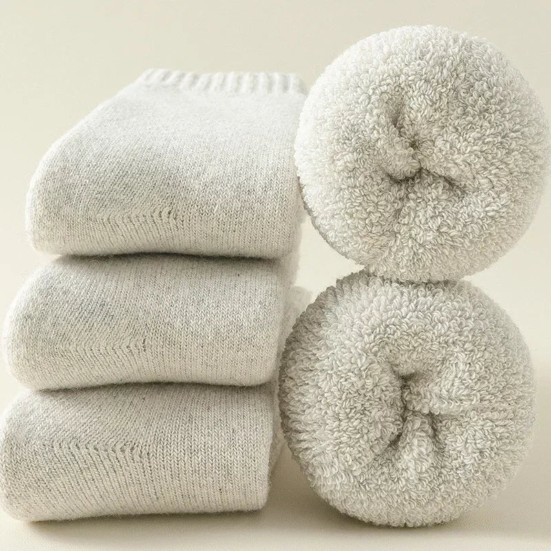 Wool Blend Thermal Socks – 3 Pairs
