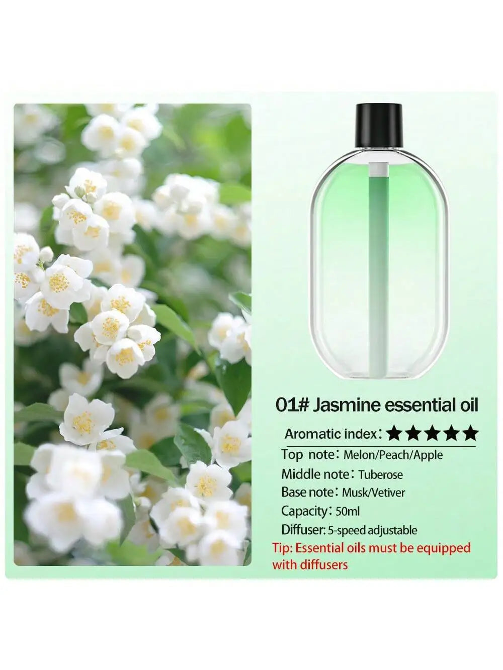 Rechargeable Portable Aromatherapy Diffuser