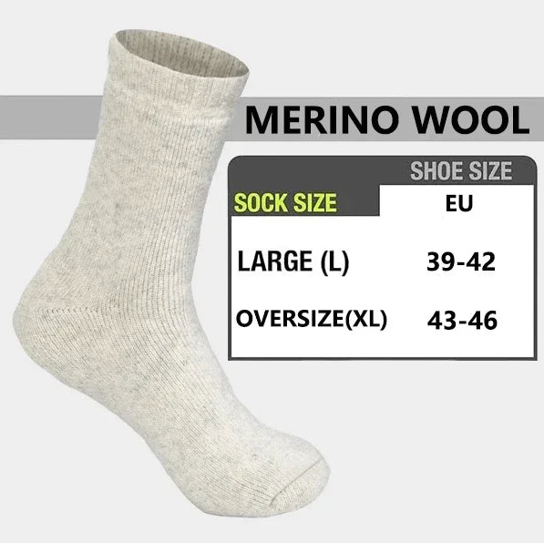 Wool Blend Thermal Socks – 3 Pairs