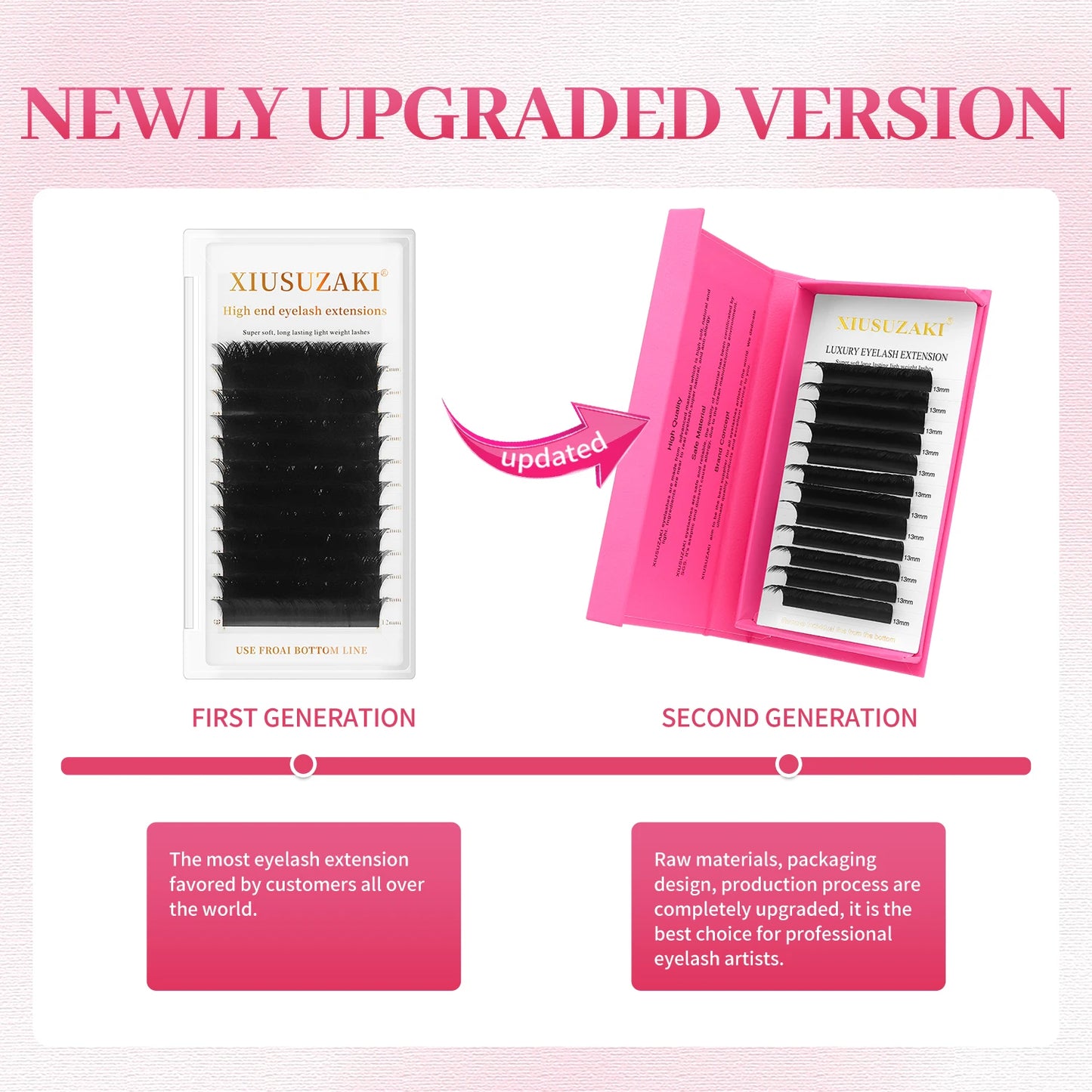 XIUSUZAKI YY Shape Eyelash Extensions