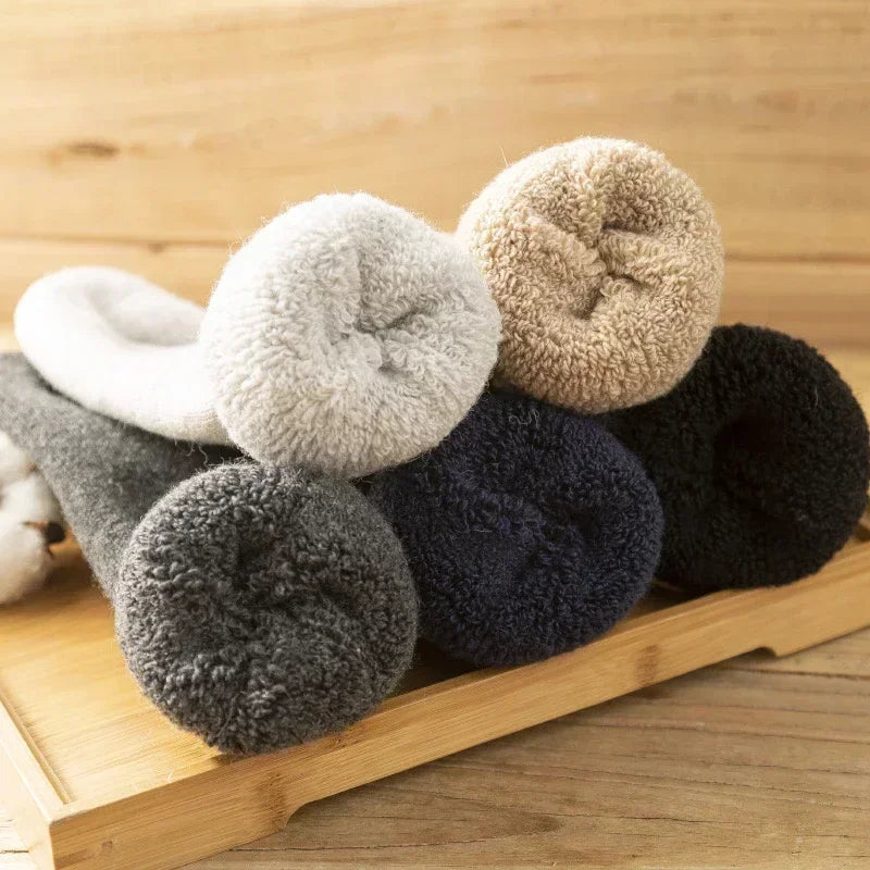 Wool Blend Thermal Socks – 3 Pairs